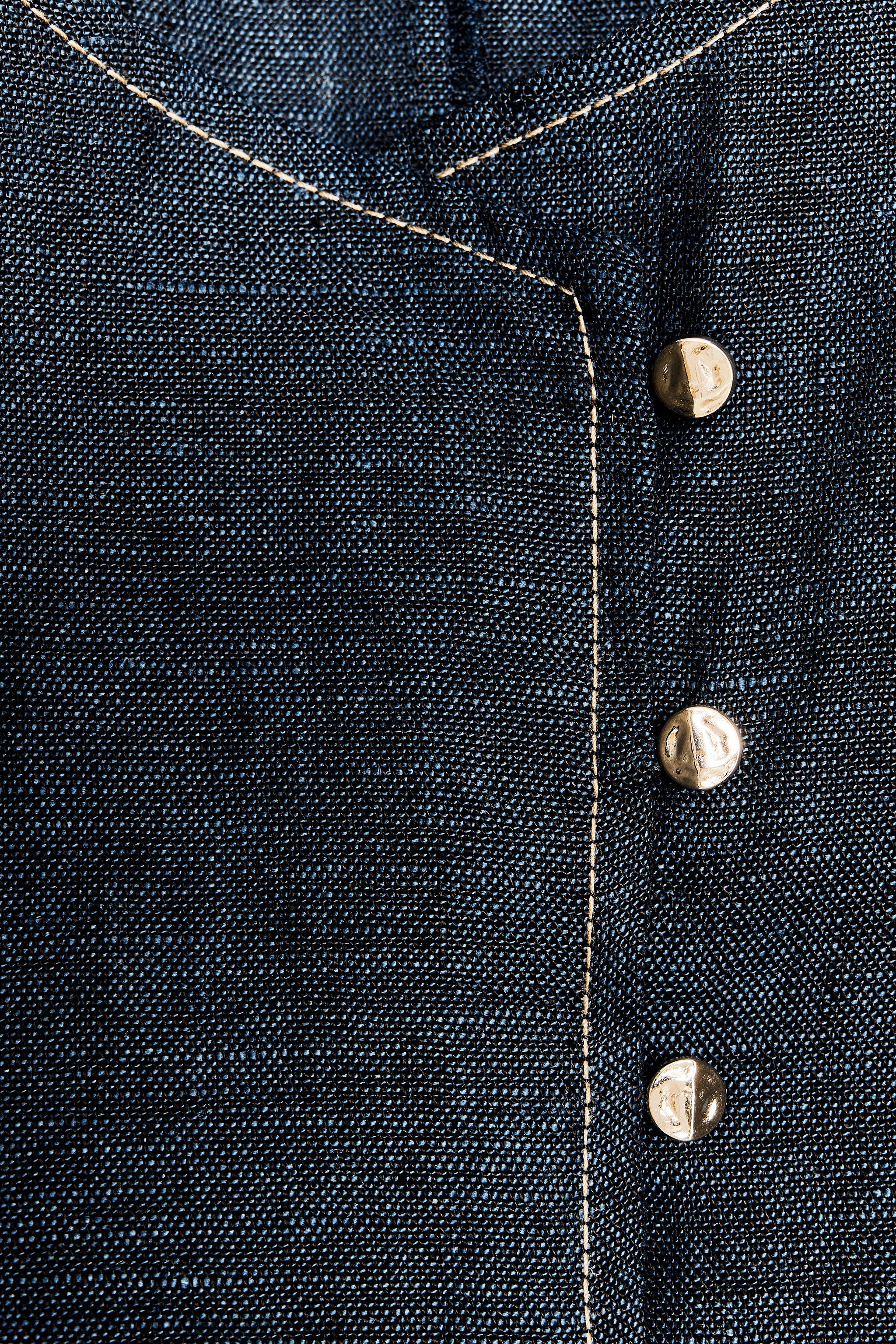 GILET CROISÉ EN LIN